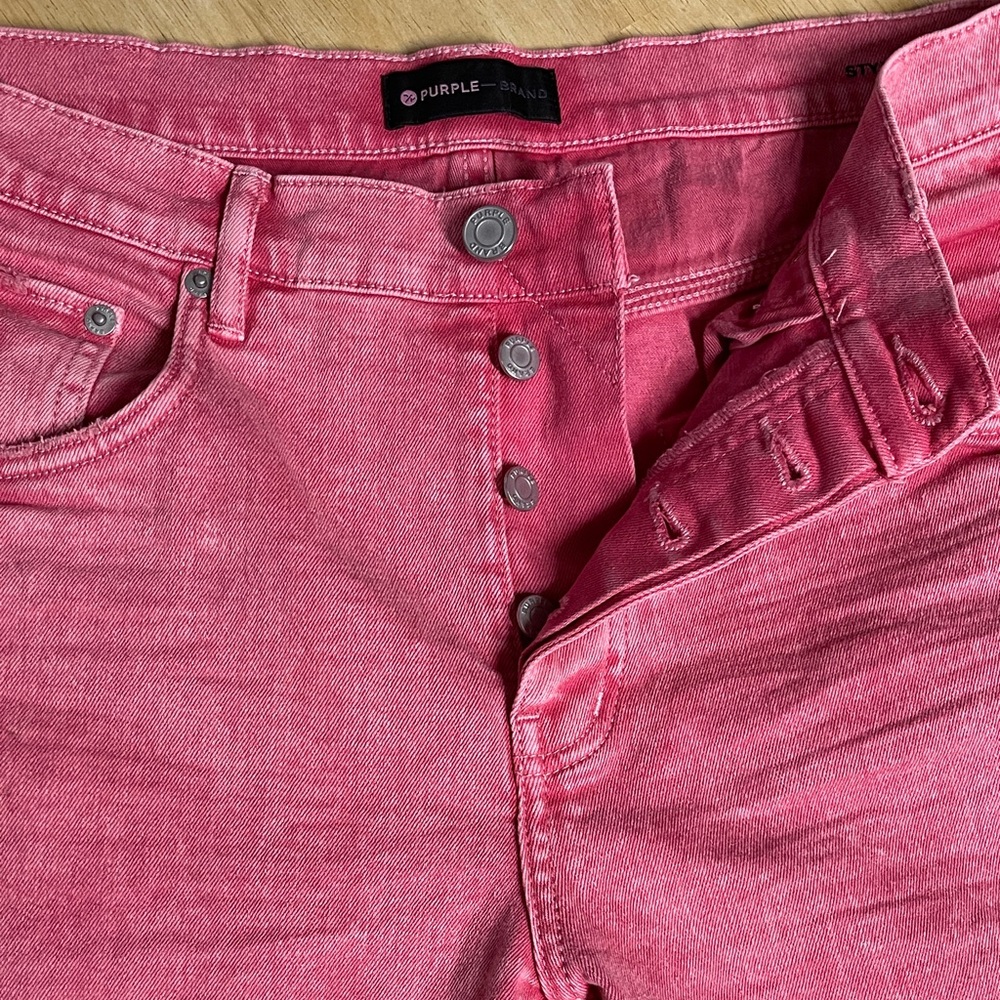 Purple Brand Women's Fuchsia Jeans